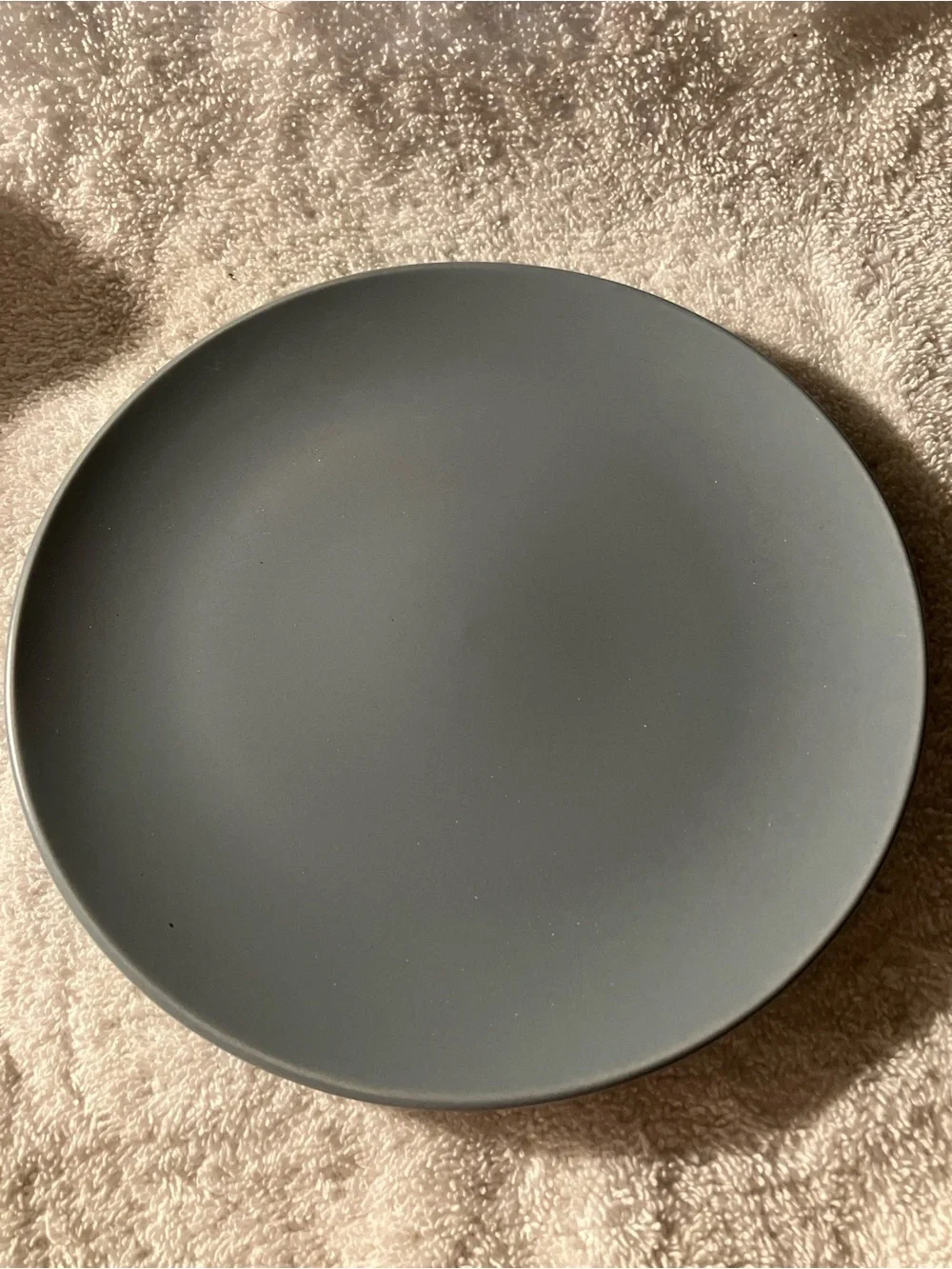 IKEA Matte Blue Gray Salad  Plates X 3  7 3/4”
